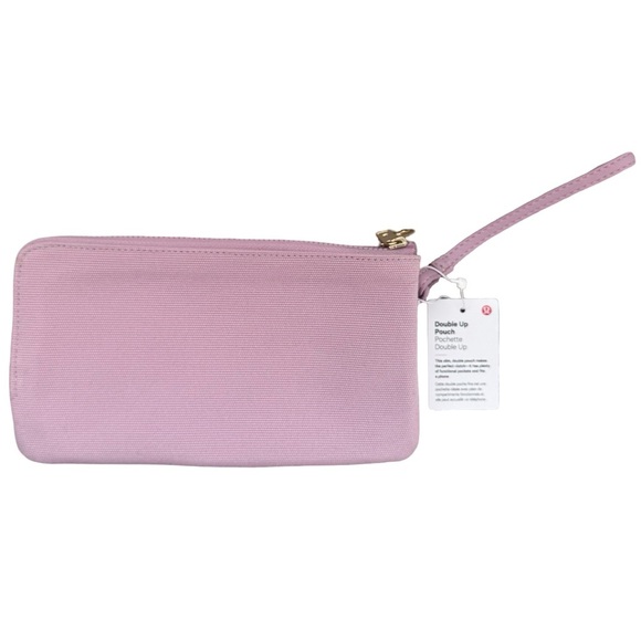 RARE Lululemon Double Up Pouch – Antoinette Pink, NWT - Picture 3 of 12